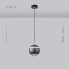 Подвесной светильник BENDIX Тип A. Цвет Синий Lampatron 6780-18580