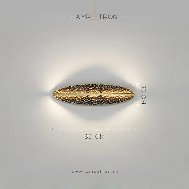 Бра MILIUS OVAL Размер S Lampatron milius-oval-s 9012-25598 Бра MILIUS OVAL Размер S Lampatron milius-oval-s 9012-25598