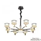 Люстра на штанге Arte Milano 276210/8 BK/GD Neapolis-76210