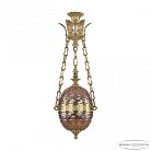 Подвесной светильник бронзовый Bohemia Ivele Crystal  71000P/20 G Shampan/M-1F Y8 FA2S