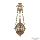 Подвесной светильник бронзовый Bohemia Ivele Crystal  71000P/20 G Shampan/M-1F Y8 FA2S