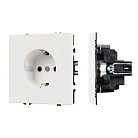 Механизм электрической розетки SCT-NOBE-MEU1-SFPL-WH (230V, 16A) Arlight 054276