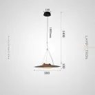 Подвесной светильник VILLEM Размер L. Цвет светлое дерево Lampatron villem-lightwood-l-neut 9031-25696