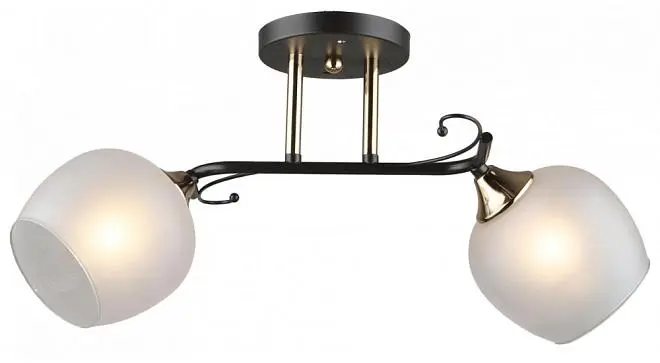 Потолочная люстра Imex MD.5996-2-S-COFFEE+FGD Потолочная люстра Imex MD.5996-2-S-COFFEE+FGD
