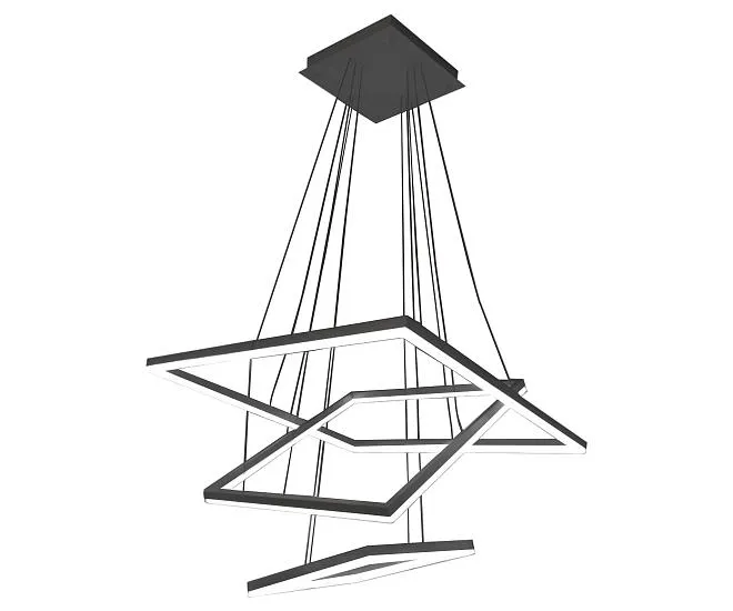 Подвес Альтис черный Led 110W Kink light 08201,19(4000K)