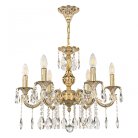 Люстра с хрустальными подвесками Bohemia Ivele Crystal AL79101/6/175 A GW AL7901