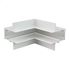 Внутренний угловой соединитель для встраиваемого магнитного шинопровода iLEDEX TECHNICAL INNER CORNER CONNECT 4822-022-95/95-WH VISION48/22
