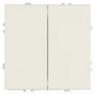 Переключатель перекрестный 2-клавишный (механизм), 250В, 10А, серия Эмили кашемир, soft touch Stekker 50165 RSW10-5111-08