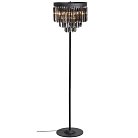 Торшер RH Odeon Smok GLASS Floor Lamp Стекло Смок ImperiumLoft 156207-22 41.230-2
