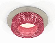 Комплект встраиваемого светильника с композитным хрусталем Ambrella light XC7623022 Techno