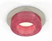 Комплект встраиваемого светильника с композитным хрусталем Ambrella light XC7623022 Techno