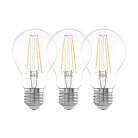 Комплект из 3-х светод. филаментн. ламп Eglo 12808 A60, 6,5W(E27), 2700K Lm_Led_E27