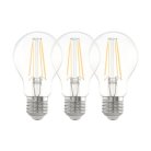 Комплект из 3-х светод. филаментн. ламп Eglo 12808 A60, 6,5W(E27), 2700K Lm_Led_E27