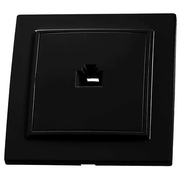 Розетка компьютерная 1-местная STEKKER 39475 PST00-9007-03, RJ-45, черный Розетка компьютерная 1-местная STEKKER 39475 PST00-9007-03, RJ-45, черный