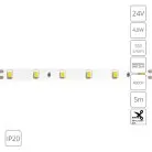 Светодиодная лента 24V 4,8W/m 4200К 5м Arte Lamp A2406008-02-4K TAPE