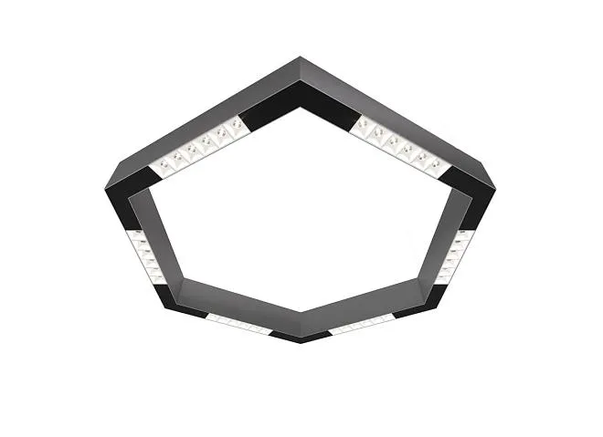 Накладной светодиодный светильник 0,7м 36Вт 34° Donolux dl18515с111а36.34.700wb Eye-hex Накладной светодиодный светильник 0,7м 36Вт 34° Donolux dl18515с111а36.34.700wb Eye-hex