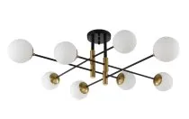 Светильник потолочный Crystal Lux FIDEL PL8 BLACK 0630/106