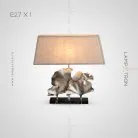 Настольная лампа PHILOMENA 1 лампа Lampatron philomena-1 6647-18190