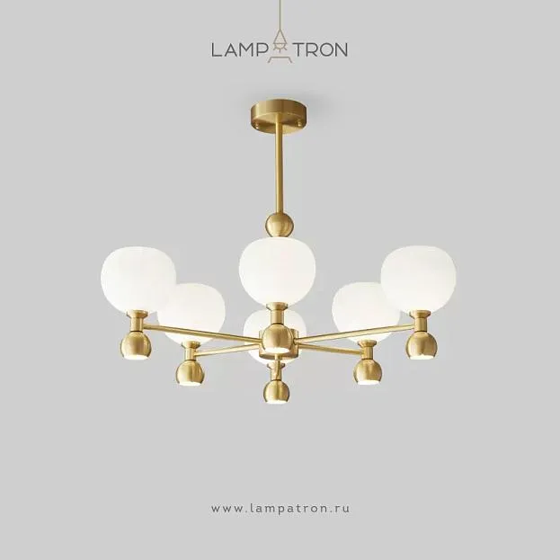 Люстра BERNOLD 6+6 ламп Lampatron bernold-12 8338-22727 Люстра BERNOLD 6+6 ламп Lampatron bernold-12 8338-22727