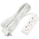 Розеточные блоки, удлинители Uniel S-GCU3-10 WHITE Ultra