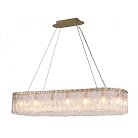 Подвесной светильник NEWPORT 10820/120 brass oval М0064786