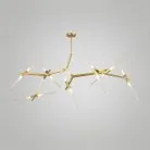 Люстра ANDES 14 плафонов. Цвет золото. Lampatron 662-5582