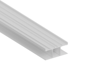 Накладной двусторонний алюминиевый профиль 2 м Donel DN18520RAL9003 DN8ALE