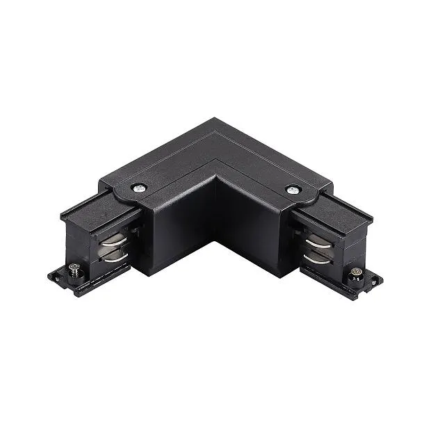Соединение угловое перекидное с подводом питания к треку 5040xx-(F)/(R) ЧЕРНЫЙ Lightstar 504127-FRPS Quattro