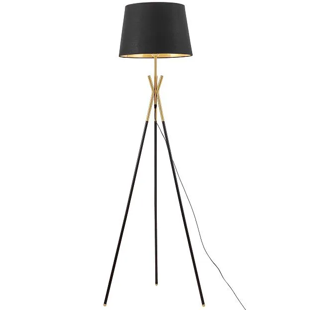 Торшер Lumina Deco LDF 3120 BK+MD MERINO Торшер Lumina Deco LDF 3120 BK+MD MERINO