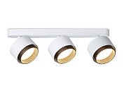 Настенно-потолочный поворотный спот Ambrella light TN71291/3 WH/BK