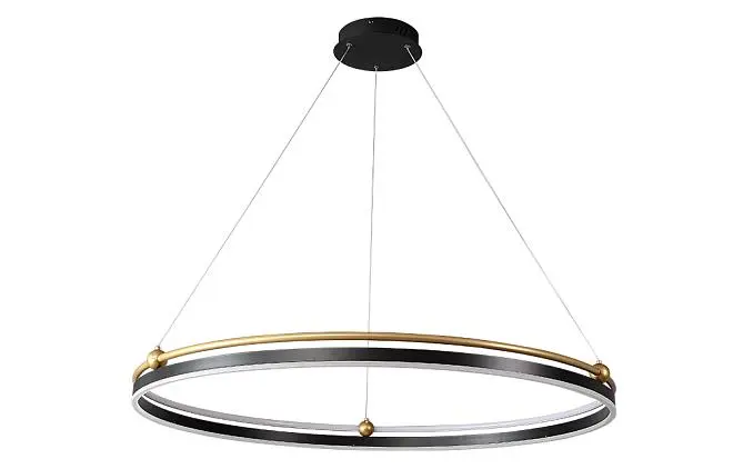 Подвесной светильник Crystal Lux FERNANDO SP88W LED D1000 BLACK/GOLD Подвесной светильник Crystal Lux FERNANDO SP88W LED D1000 BLACK/GOLD