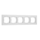 рамка Werkel W0053101 Senso белый soft-touch a069968