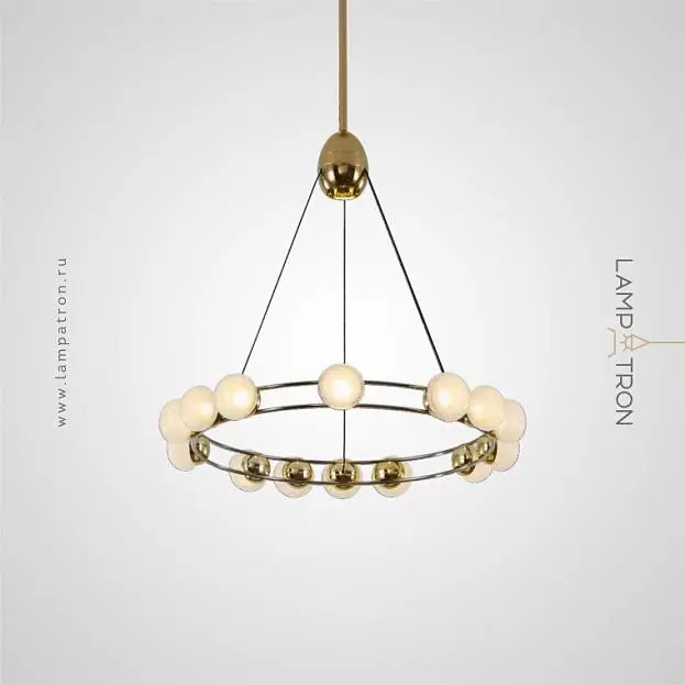 Кольцевые люстры и светильники BERRY RING ONE Lampatron 8394 Кольцевые люстры и светильники BERRY RING ONE Lampatron 8394