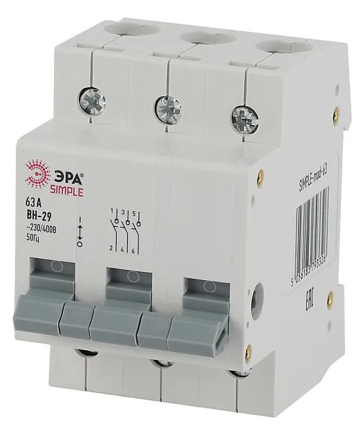Автоматический выключатель ЭРА SIMPLE-mod-66
