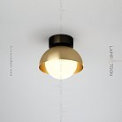 Потолочный светильник COFFEE Цвет Латунь + Черный Lampatron 6698-18314