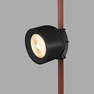 Поворотный светильник для трека-ремня Denkirs DK5541-BK Belty, серия Spot