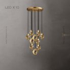 Готовая комбинация светильников AVANT MORE 10 ламп Lampatron 5260-13409