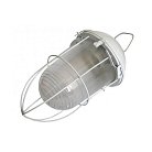 Светильник НСП 02-100-003 313х170х170мм, E27 max 100 Вт, стальной корпус, стекло, решетка, IP54, белый Feron 53174