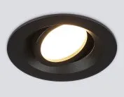 Встраиваемый светильник Ambrella light TN102742 BK черный IP20 GU5.3 D95*25
