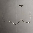 Реечный, рядный светильник ADONIS Размер L. Цвет черненая латунь. Lampatron 6917-20533
