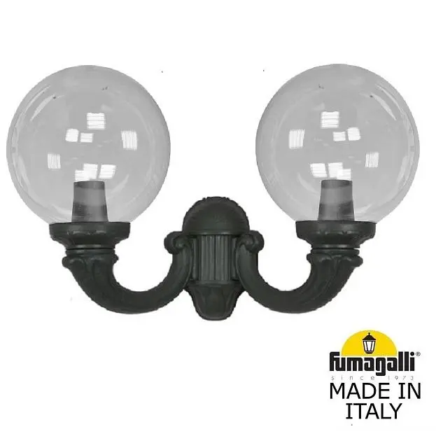 Уличный настенный светильник FUMAGALLI G30.142.000.AXF1R MIRRA/G300 GLOBE 300 Уличный настенный светильник FUMAGALLI G30.142.000.AXF1R MIRRA/G300 GLOBE 300