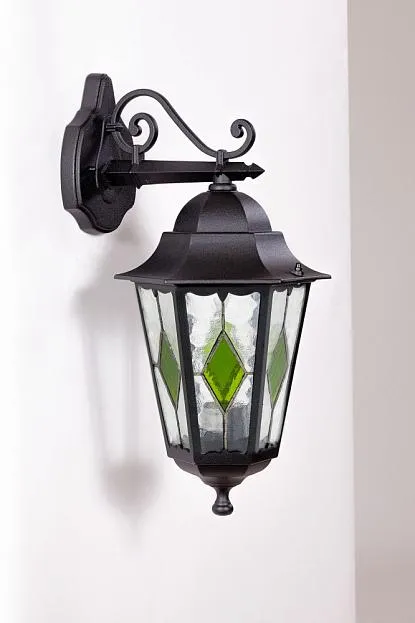 Настенный фонарь уличный Oasis Light 79802lg Bl PETERSBURG lead GLASS Настенный фонарь уличный Oasis Light 79802lg Bl PETERSBURG lead GLASS