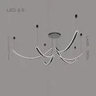 Готовая комбинация светильников TEOLINE 6 ламп. 60 см Lampatron 6470-17446