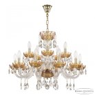 Люстра Bohemia Ivele Crystal  5417/10+5/240 G Shampan/M-1H