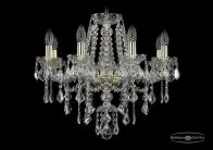 Люстра хрустальная Bohemia 1415/8/200 G Leafs