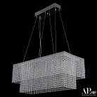 Люстра светодиодная хрустальная APL LED SH05.74.C.Ni.4000 Sicilia