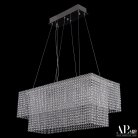 Люстра светодиодная хрустальная APL LED SH05.74.C.Ni.4000 Sicilia