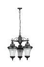 Уличный светильник подвесной Oasis Light 86470/3 02 Bl ELBA