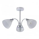 Люстра потолочная с плафонами Arte Milano 326008/3 WH+CR Amalfi Napoli