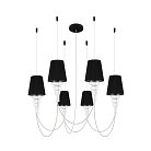 Подвес Donolux DL20751S6BBClear Cascata